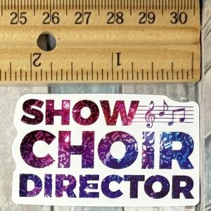 🌀10/$10🌀 Choir Music Reusable Waterproof Vinyl Sticker Decal